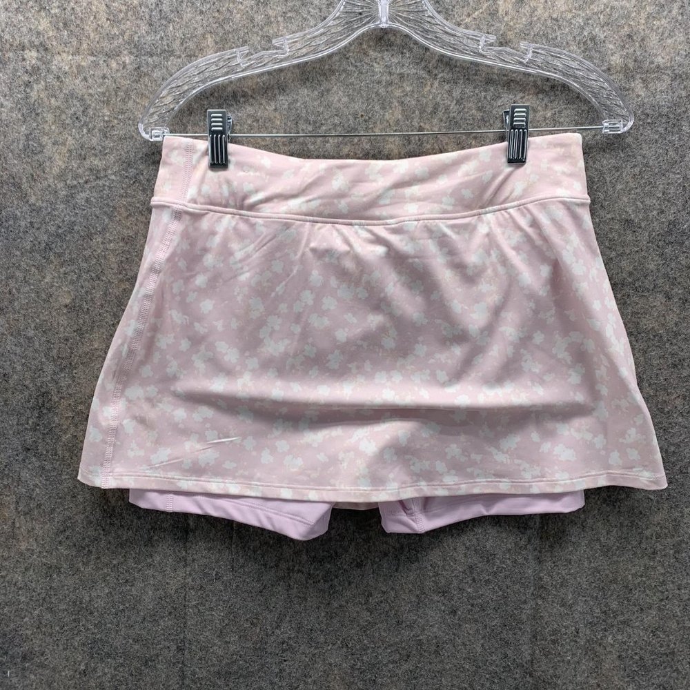 Nike Skirt Women Medium Pink Training Athletic Gym Slim Fit Outdoors Skort - Picture 7 of 11